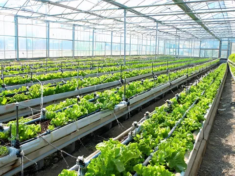 Greenhouse benches